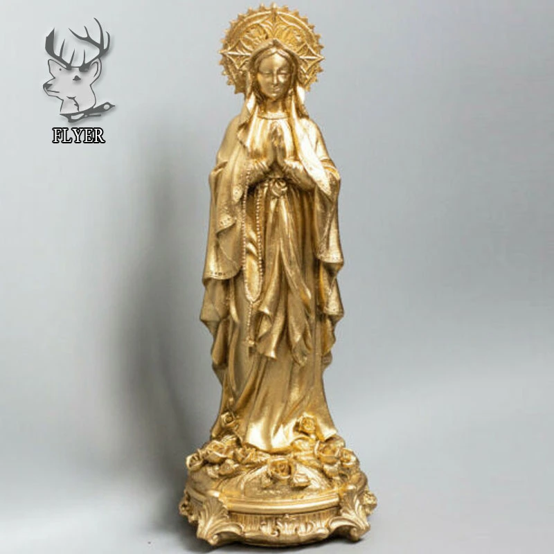 Religious Life Size Religious Art Metal Mother Mary Statue Sculpture Bronze Virgin Mary Statues