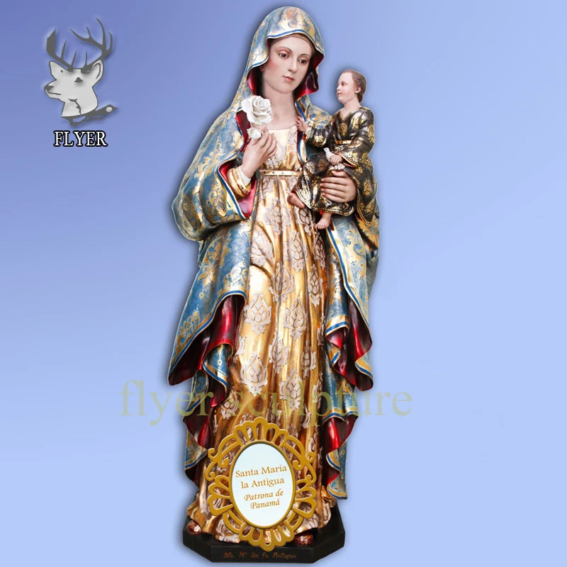 Religious Life Size Religious Art Metal Mother Mary Statue Sculpture Bronze Virgin Mary Statues