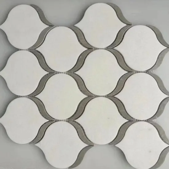 Marble Mosaic Pattern Tile/ Border/ Liner for Kitchen Backsplash Tile
