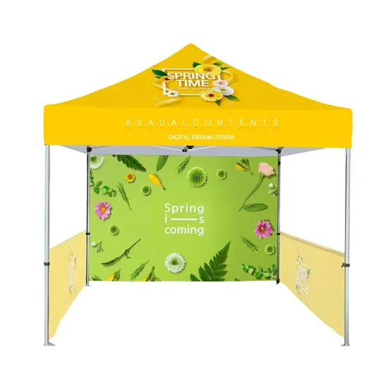 10X10FT 3X3m Outdoor Aluminum Pop up Advertising Gazebo for Party Event Trade Show 