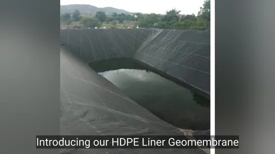 HDPE Liner Geomembrane 100% Original Material Fish Culture Tank Shrimp Round Pool 