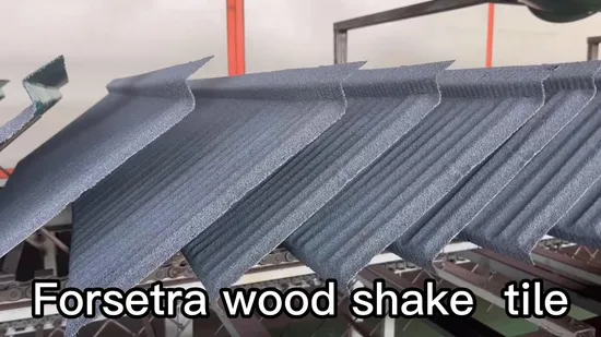 Stone Coated Steel Roof Sheets North America Roofing Snow Resistant Building Material 