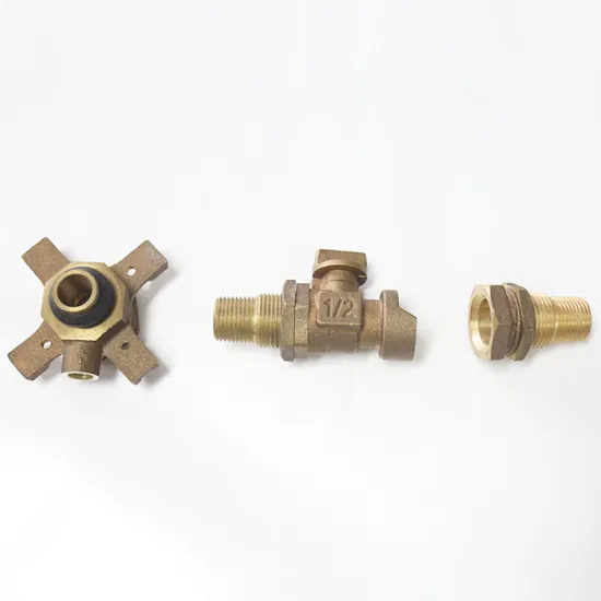 Customized Bronze Water Meter Star Expansion Joint for Various Sizes 